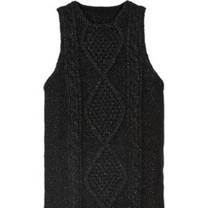 MM6 MAISON MARTIN MARGIELA Cable Knit Mini Dress